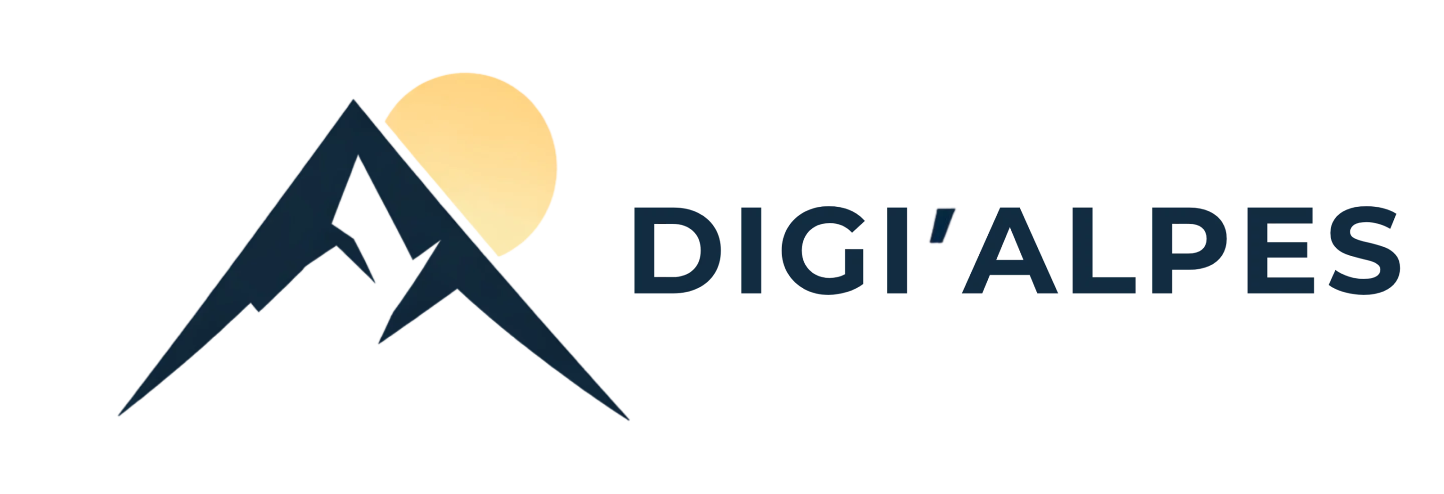 Logo Digi’Alpes – agence de stratégie et de communication digitale et visibilité web