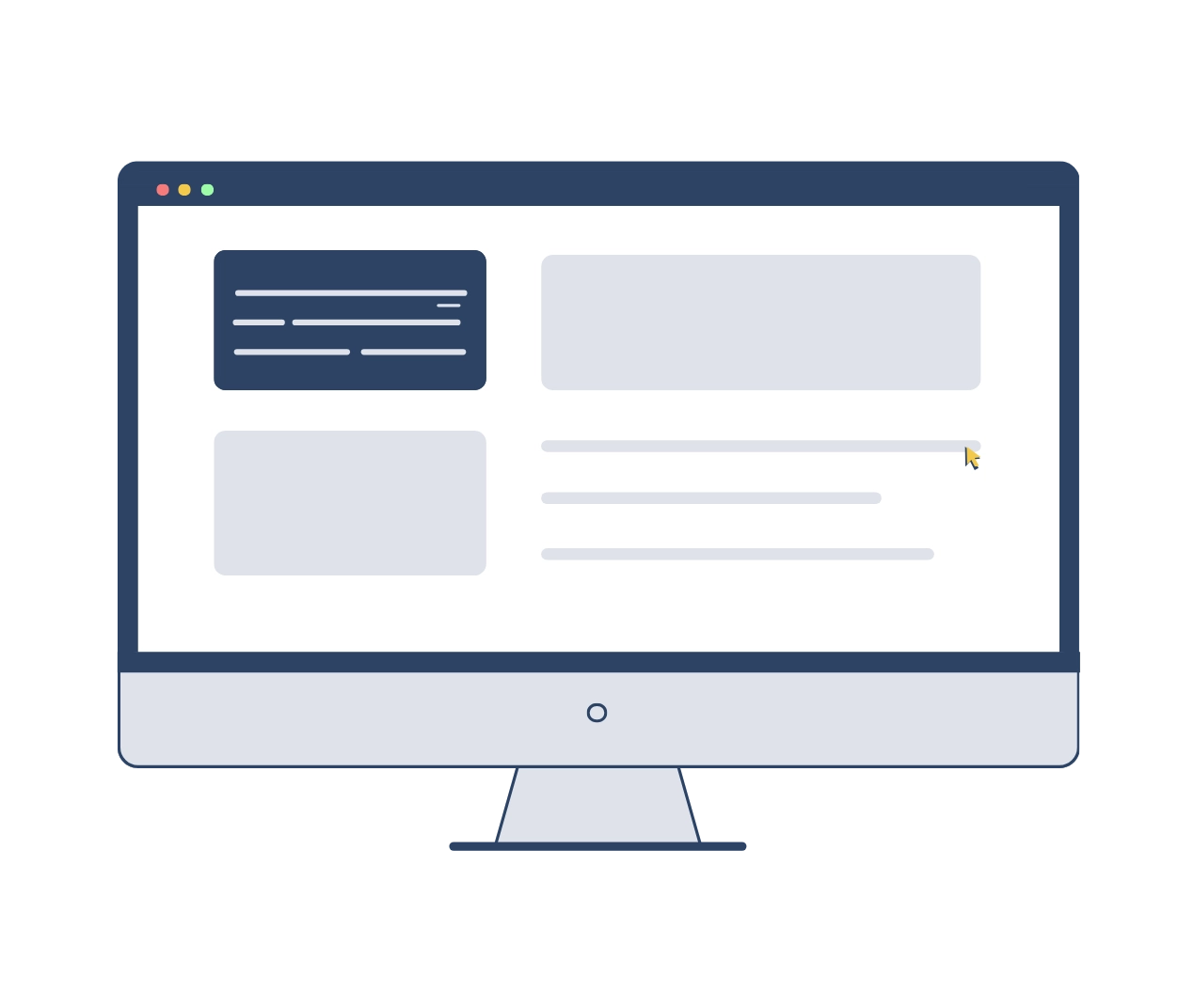 Icône jaune site web de Digi’Alpes